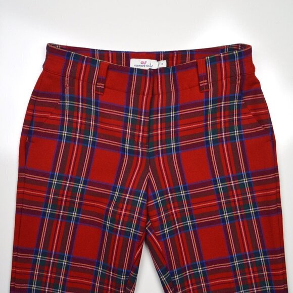 Vineyard Vines Plaid Jolly Ankle Pants - Picture 4 of 7